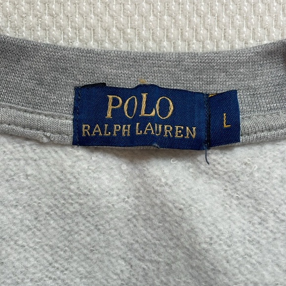 Men’s gray Ralph Lauren Polo sweatshirt - Picture 2 of 3